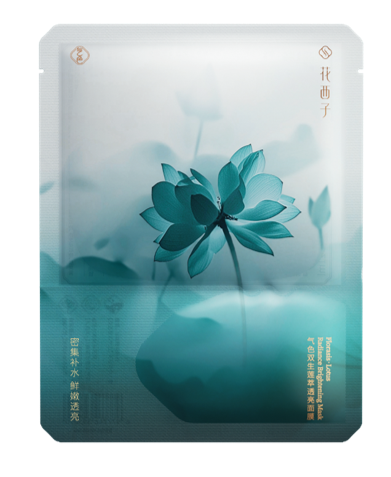 气色双生莲萃透亮面膜(花西子好气色面膜)产品图